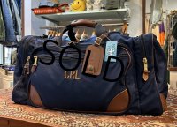 ほぼ未使用【ビンテージ】【L.L.Bean】エルエルビーン【紺】CRL【ボストンバッグ】ショルダーベルト付き 