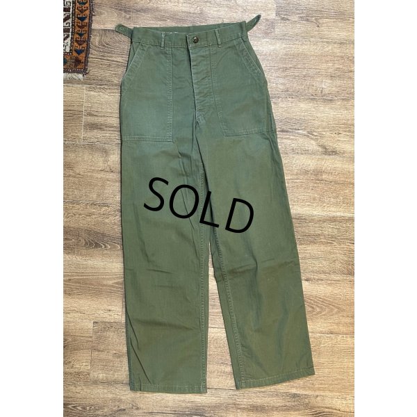 画像3: ~50's【ビンテージ】 U.S.ARMY 【M-47】【ヘリンボーンツイル】【HBTパンツ】 M47【ベイカーパンツ】【W30程度】 