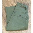 画像1: ~50's【ビンテージ】 U.S.ARMY 【M-47】【ヘリンボーンツイル】【HBTパンツ】 M47【ベイカーパンツ】【W30程度】<br> (1)