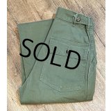 ~50's【ビンテージ】 U.S.ARMY 【M-47】【ヘリンボーンツイル】【HBTパンツ】 M47【ベイカーパンツ】【W30程度】 