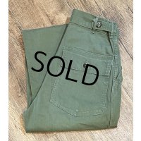 ~50's【ビンテージ】 U.S.ARMY 【M-47】【ヘリンボーンツイル】【HBTパンツ】 M47【ベイカーパンツ】【W30程度】 