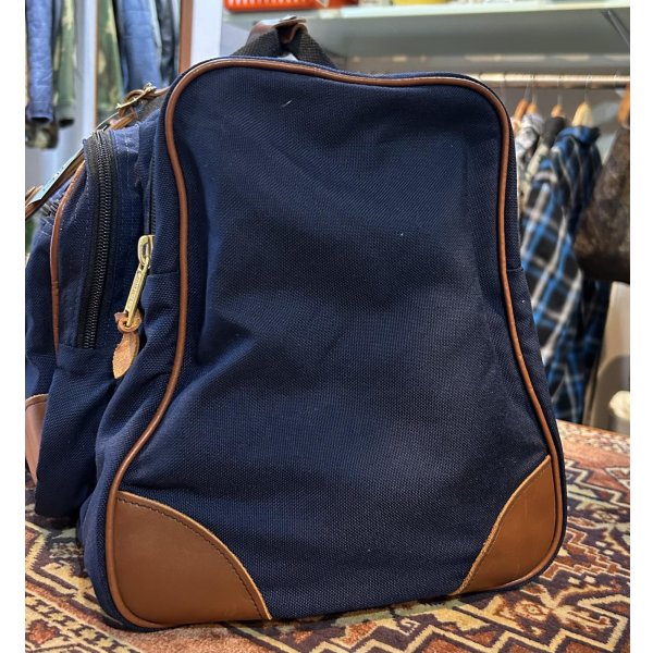 画像4: ほぼ未使用【ビンテージ】【L.L.Bean】エルエルビーン【紺】CRL【ボストンバッグ】ショルダーベルト付き 