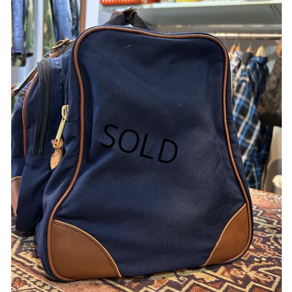 画像4: ほぼ未使用【ビンテージ】【L.L.Bean】エルエルビーン【紺】CRL【ボストンバッグ】ショルダーベルト付き 