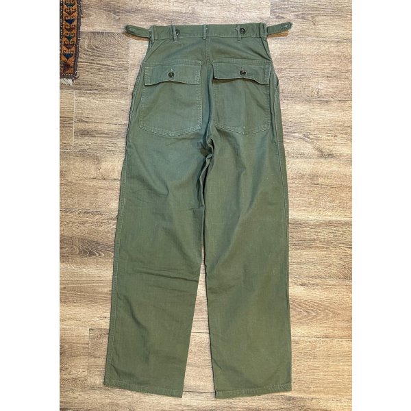 画像4: ~50's【ビンテージ】 U.S.ARMY 【M-47】【ヘリンボーンツイル】【HBTパンツ】 M47【ベイカーパンツ】【W30程度】 