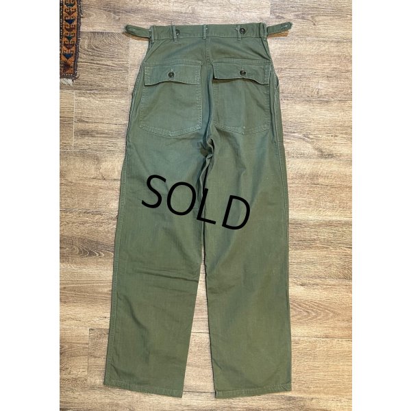 画像4: ~50's【ビンテージ】 U.S.ARMY 【M-47】【ヘリンボーンツイル】【HBTパンツ】 M47【ベイカーパンツ】【W30程度】 