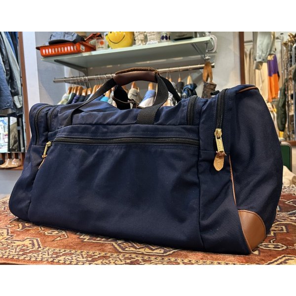 画像5: ほぼ未使用【ビンテージ】【L.L.Bean】エルエルビーン【紺】CRL【ボストンバッグ】ショルダーベルト付き 