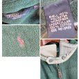 画像2: USA製【RALPH LAUREN】【ラルフローレン】【緑】【フリース】【フルジップアップジャケット】【サイズＬ】<br> (2)