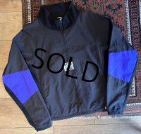 勝田台【USA製】【ビンテージ】【cannondale】キャノンデール【黒】【フリース×ナイロン】プルオーバー ジャケット【サイズM程度】 