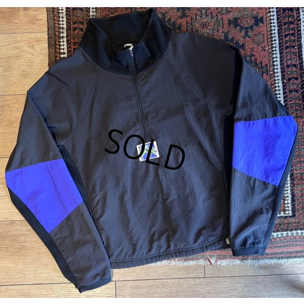 画像1: 勝田台【USA製】【ビンテージ】【cannondale】キャノンデール【黒】【フリース×ナイロン】プルオーバー ジャケット【サイズM程度】 