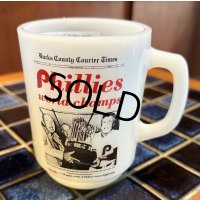 【Fire King】【ファイヤーキング】ビンテージ【Anchor Hocking】アンカーホッキング【MLB】Philies world champ フィラデルフィアフィーリーズ【プリントマグカップ】 