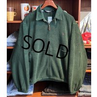 USA製【RALPH LAUREN】【ラルフローレン】【緑】【フリース】【フルジップアップジャケット】【サイズＬ】 