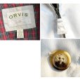 画像2: ほぼ未使用!! ORVIS【オービス】【オフホワイト】裏地赤チェック【ブルゾン】 ジップアップジャケット【サイズXL】<br> (2)