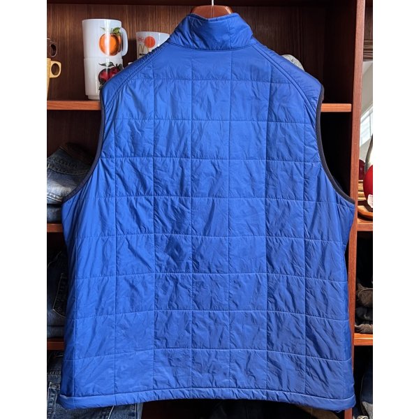 画像3: 【ビンテージ】【L.L.bean】【L.L.ビーン】青【左胸刺繍ロゴ】プリマロフト【ベスト】【サイズXL】 