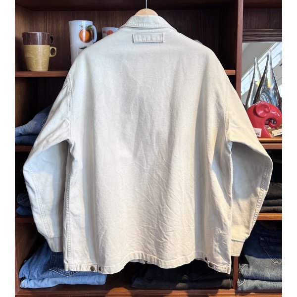 画像3: 80's【USA製】【ビンテージ】【L.L.Bean】LLビーン【ベージュ】【裏ボア】ジップアップジャケット【ジップアップブルゾン】【サイズL】