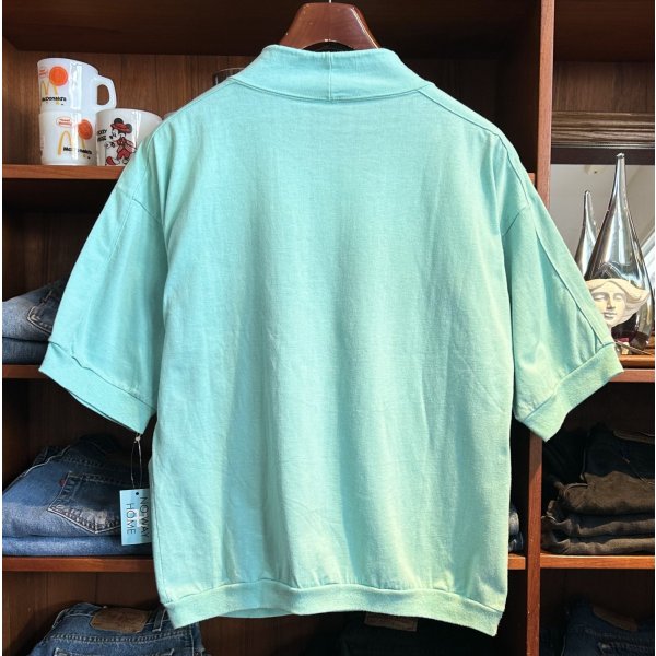 画像3: 90's〜【EXPERIENCE THE POCOND MOUNTAINS】ポコノマウンテン【ライムグリーン】【鹿】ハイネック【半袖Tシャツ】【サイズＬ程度】 