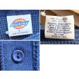 画像3: USA製 ビンテージ【ディッキーズ】【Dickies】【紺色】【無地】ヘンリーネック【サーマルロンT】【サイズL】<br> (3)