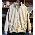画像1: ほぼ未使用!! ORVIS【オービス】【オフホワイト】裏地赤チェック【ブルゾン】 ジップアップジャケット【サイズXL】<br> (1)