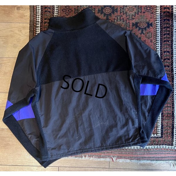 画像4: 勝田台【USA製】【ビンテージ】【cannondale】キャノンデール【黒】【フリース×ナイロン】プルオーバー ジャケット【サイズM程度】 