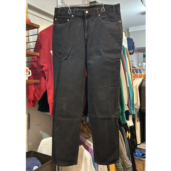 画像2: 90’s 【メキシコ製】【ビンテージ】【LEVI'S】【リーバイス５５０】550 黒 デニムパンツ ブラックデニム【36ｘ32】 