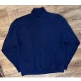 画像3: 90's【USA製】【ビンテージ】【RUSSELL】ラッセル【紺】【Bucks】首元刺繍【タートルネックスウェット】【サイズＬ】<br> (3)