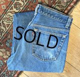 90's【ビンテージ】【USA製】【LEVI'S】【リーバイス】【501】【デニムパンツ】【33×33】 