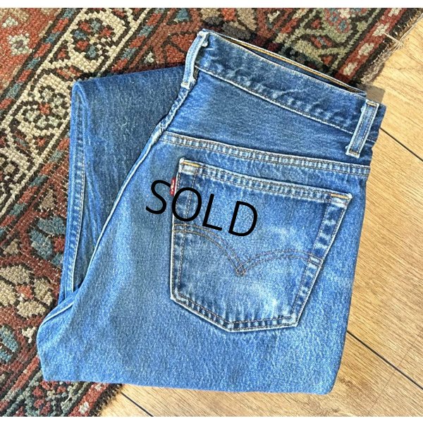 画像1: 90's【ビンテージ】【USA製】【LEVI'S】【リーバイス】【501】【デニムパンツ】【33×33】 