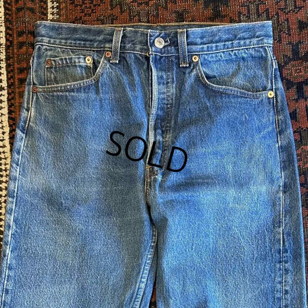 画像4: 90's【ビンテージ】【USA製】【LEVI'S】【リーバイス】【501】【デニムパンツ】【33×33】 