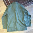 画像3: 【〜70's】【ビンテージ】【TROOPER製】【民生品】コットンサテン【ユーティリティシャツ】サイズM<br> (3)