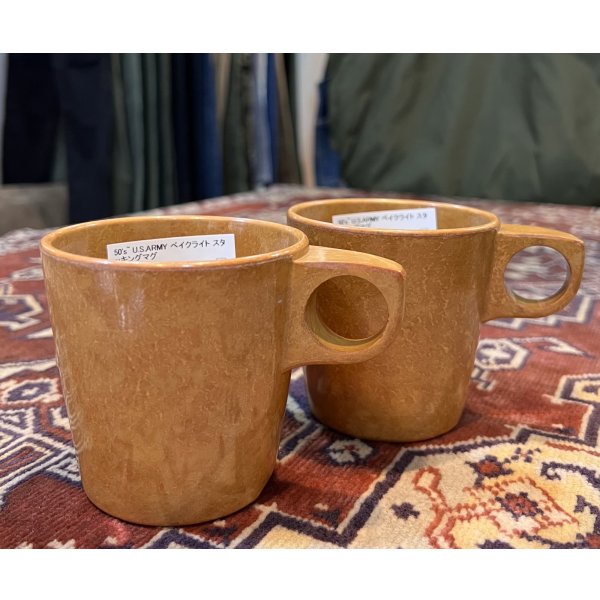 画像5: 50's~【U.S.ARMY】【米軍実物】【ベイクラフト】【スタッキングマグ】【マグカップ】コップ 