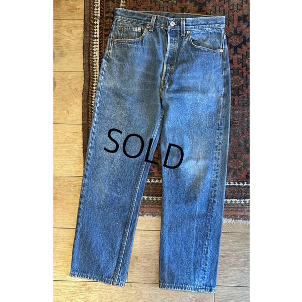 画像2: 90's【ビンテージ】【USA製】【LEVI'S】【リーバイス】【501】【デニムパンツ】【33×33】 