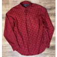 画像1: 程度良好!!【ラルフローレン】【POLO ralph lauren】【クラシックフィット】【赤×黒チェック】ボタンダウン【BDシャツ】【サイズＭ】<br> (1)
