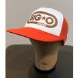 画像3: 【ビンテージ】【BIG OSTEAKS】【オレンジ×白】【メッシュキャップ】【トラッカーキャップ】【キャップ】サイズフリー<br> (3)