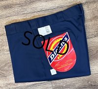 デッドストック 80's【USA製】ビンテージ【ディッキーズ】【Dickies】【874】【紺地】【ワークパンツ】【38ｘ30】 