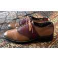 画像4: 【アレンエドモンズ】【Allen Edmonds】【ＰＯＬＯ】ライトブラウンｘキャメル切替【コンビシューズ】【8D】【26cm程度】<br> (4)