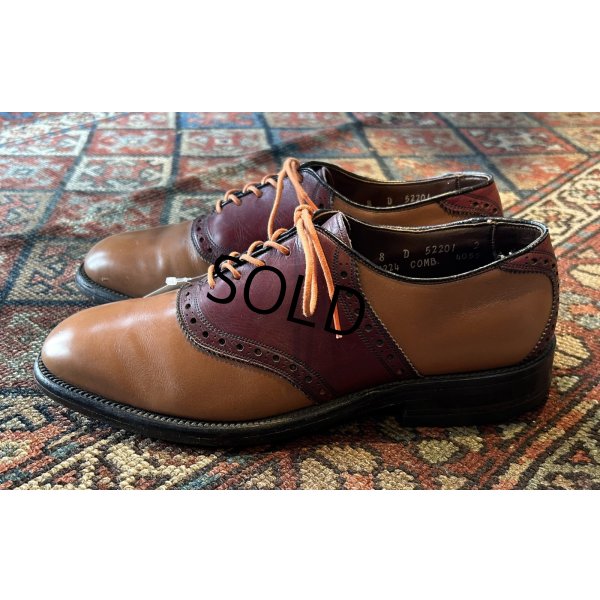 画像4: 【アレンエドモンズ】【Allen Edmonds】【ＰＯＬＯ】ライトブラウンｘキャメル切替【コンビシューズ】【8D】【26cm程度】 