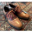 画像1: 【アレンエドモンズ】【Allen Edmonds】【ＰＯＬＯ】ライトブラウンｘキャメル切替【コンビシューズ】【8D】【26cm程度】<br> (1)