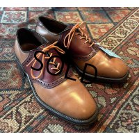 【アレンエドモンズ】【Allen Edmonds】【ＰＯＬＯ】ライトブラウンｘキャメル切替【コンビシューズ】【8D】【26cm程度】 