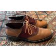 画像2: 【アレンエドモンズ】【Allen Edmonds】【ＰＯＬＯ】ライトブラウンｘキャメル切替【コンビシューズ】【8D】【26cm程度】<br> (2)