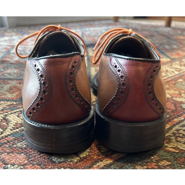 画像5: 【アレンエドモンズ】【Allen Edmonds】【ＰＯＬＯ】ライトブラウンｘキャメル切替【コンビシューズ】【8D】【26cm程度】 