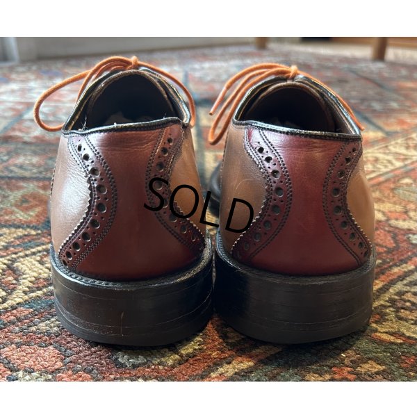 画像5: 【アレンエドモンズ】【Allen Edmonds】【ＰＯＬＯ】ライトブラウンｘキャメル切替【コンビシューズ】【8D】【26cm程度】 