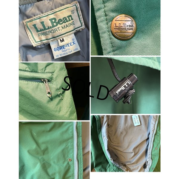 画像2: 【ビンテージ】【ＬＬビーン】【L.L.bean】【緑】【ゴアテックス】【マウンテンパーカー】【サイズM】 