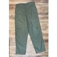 画像3: 【70's】【米軍実物】【ビンテージ】【U.S.ARMY】OG107【UFOボタン】Wステッチ【ボタンフライ】【ベイカーパンツ】【ユーティリティパンツ】【32x33】<br> (3)