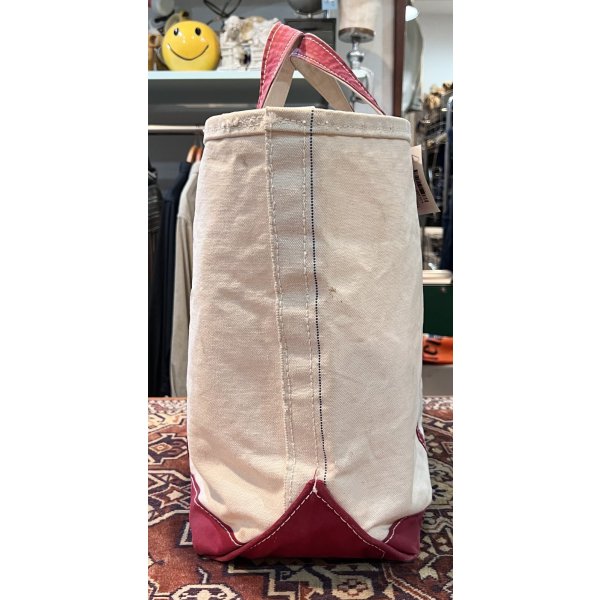 画像5: 70's【ビンテージ】L.L.bean【L.L.ビーン】【白×赤】【筆記体】サイドタグ【キャンバス】【トートバッグ】ビーントート 