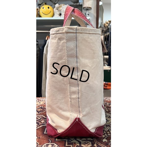 画像5: 70's【ビンテージ】L.L.bean【L.L.ビーン】【白×赤】【筆記体】サイドタグ【キャンバス】【トートバッグ】ビーントート 
