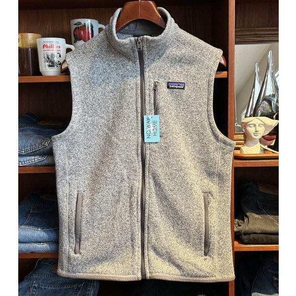 画像1:  ビンテージ【パタゴニア】【PATAGONIA】霜降りグレー【ベターセーターベスト】【ベスト】【サイズM】 