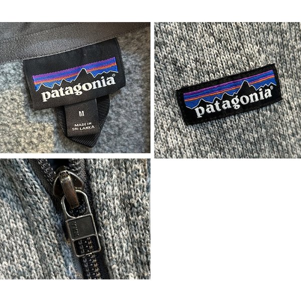 画像2:  ビンテージ【パタゴニア】【PATAGONIA】霜降りグレー【ベターセーターベスト】【ベスト】【サイズM】 