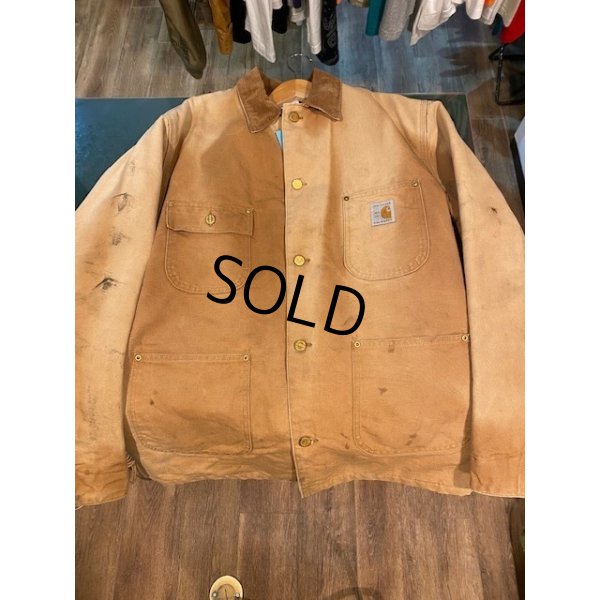 画像5: 80's USA製【ビンテージ】【Carhartt】【カーハート】100周年モデル【ブランケット裏地付き】【キャメル】【ミシガンチョアコート】【ダックジャケット】US42T 