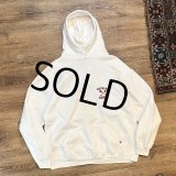 90’ｓ USA製 【ラッセル】【ビンテージ】【ハーバード】カレッジロゴ【白】パーカー【サイズＸＬ】 