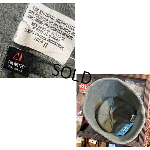 画像2: 【U.S.ARMY】フォリッジグリーン【ポーラテックフリースキャップ】【フリーサイズ】 