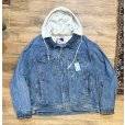 画像1: 【ビンテージ】【TODAY’S NEWS】フード付き【デニムジャケット】【サイズXXL】<br> (1)